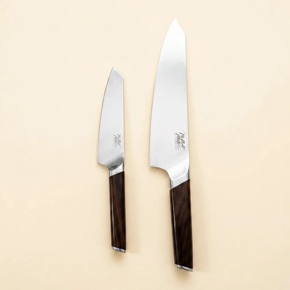 2 Pcs Starter Knife Set Chefs Knife 8